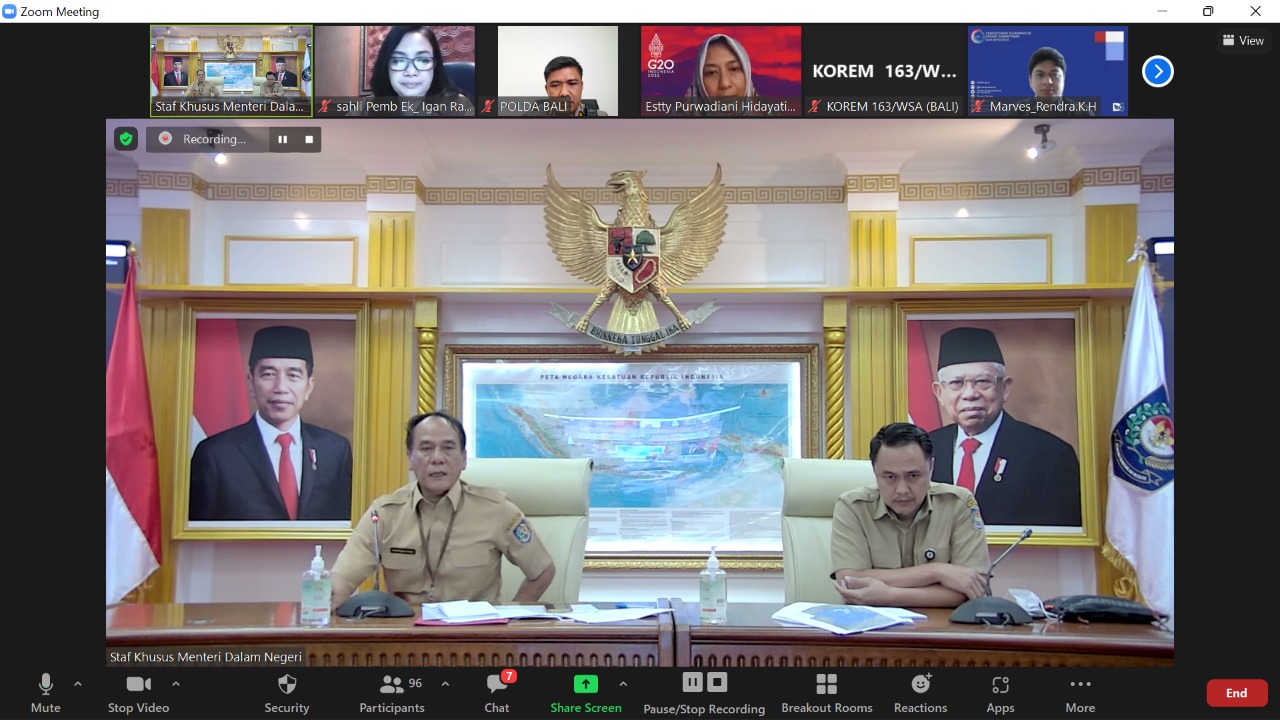 10 Kementerian/Lembaga Dukung Aksi GILAsSAMPAH di Bali